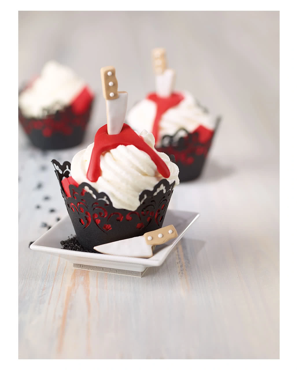 Messer Zuckerdekoration 12 St. – Bild 2